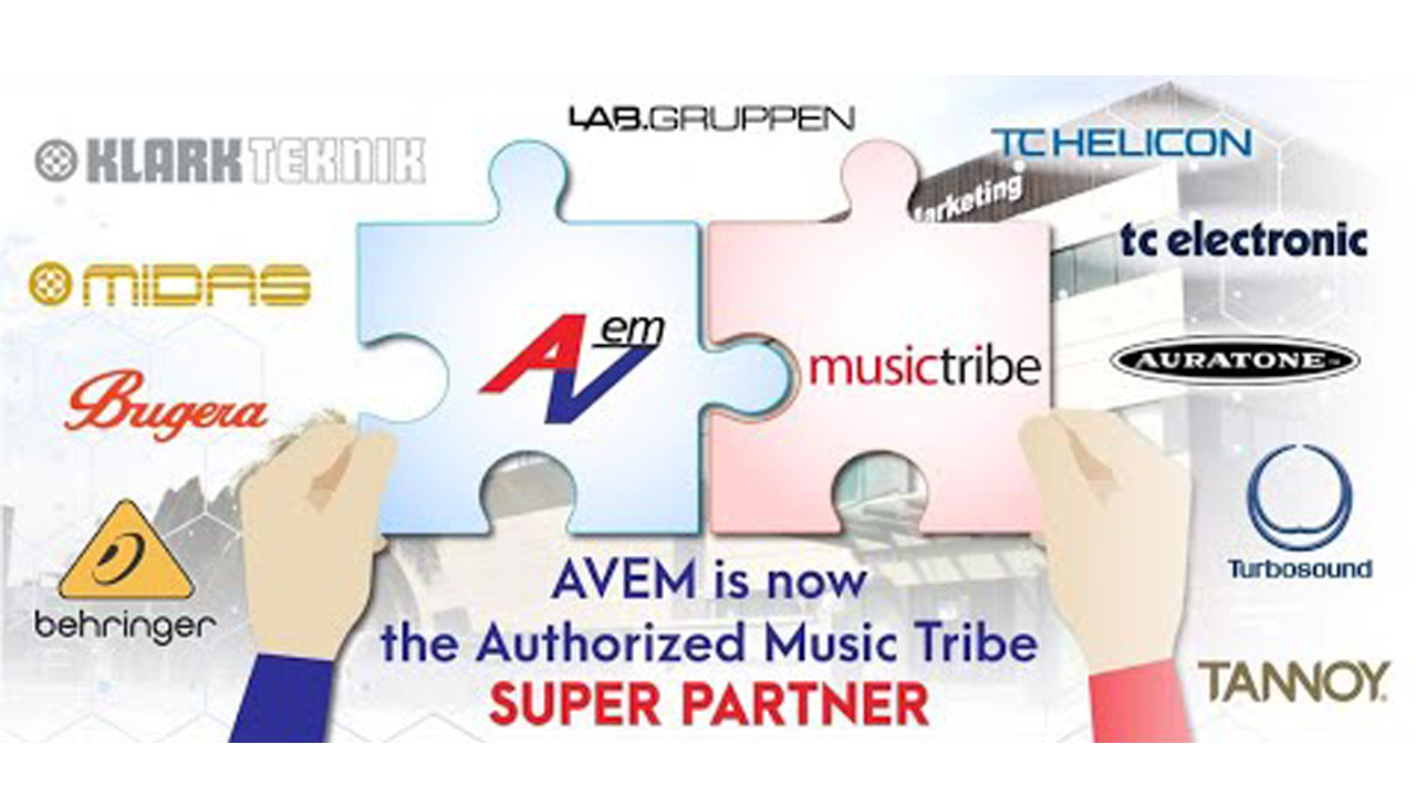 AV Electronics Marketing Sdn Bhd is now Music Tribe’s Super Partner