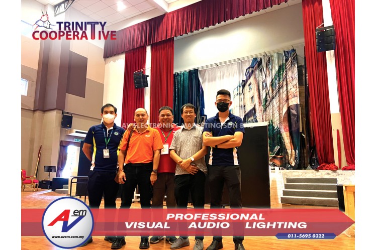 Tenby International School Ipoh trust AVEM and its partner, FMA Electrical in delivering exception sound system for its auditorium