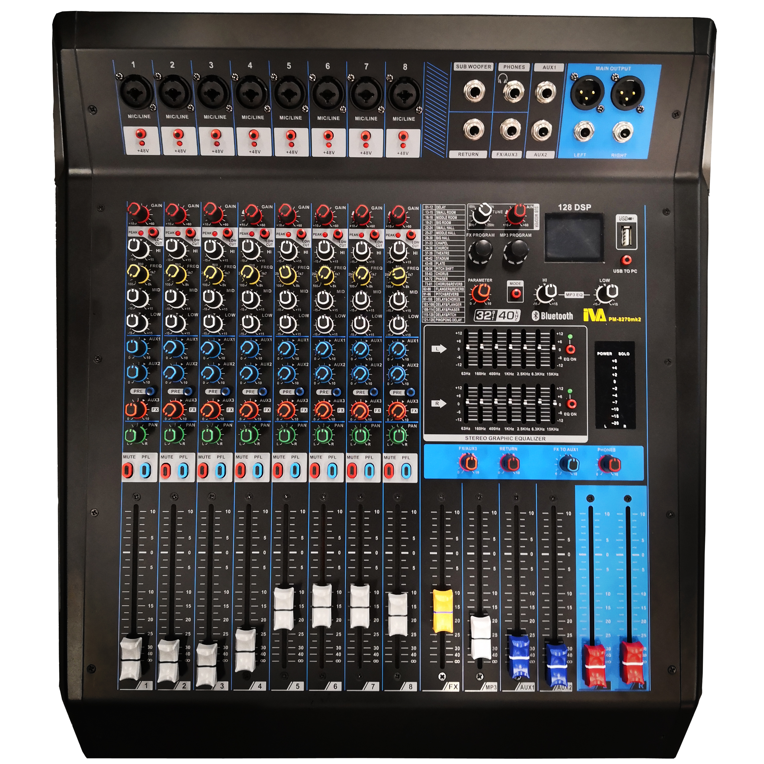 PM-8270mk2 Powered Mixer