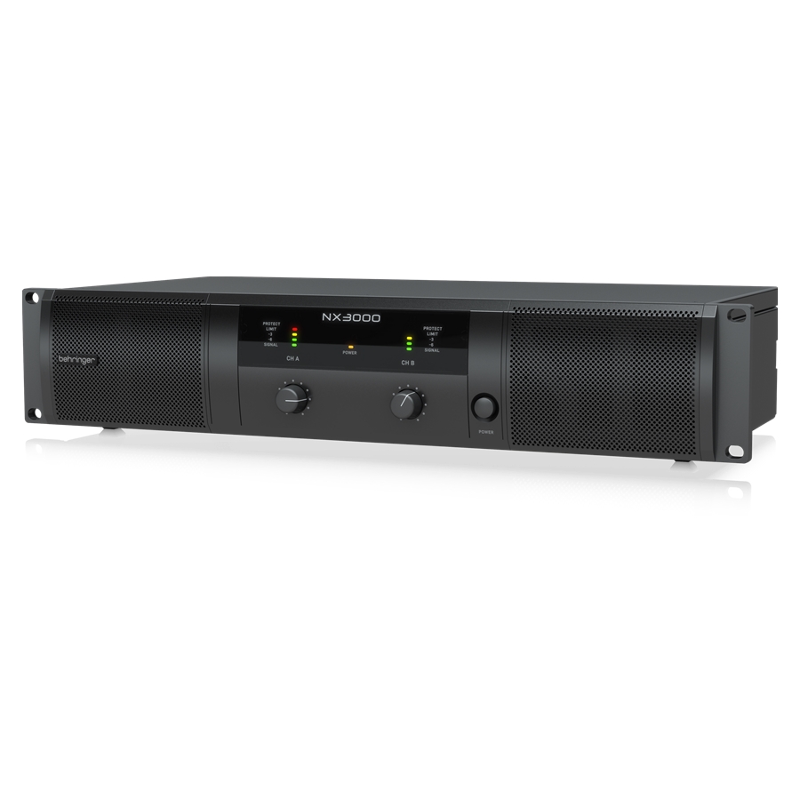 Ultra-Lightweight 3000-Watt Class-D Power Amplifier with SmartSense Loudspeaker Impedance Compensation