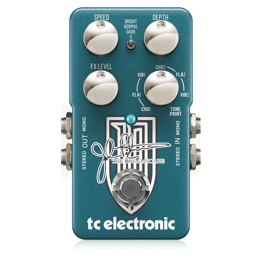 John Petrucci Signature Modulation Pedal with Multiple Modulation Types, Voicing Switch and Built-In TonePrints*