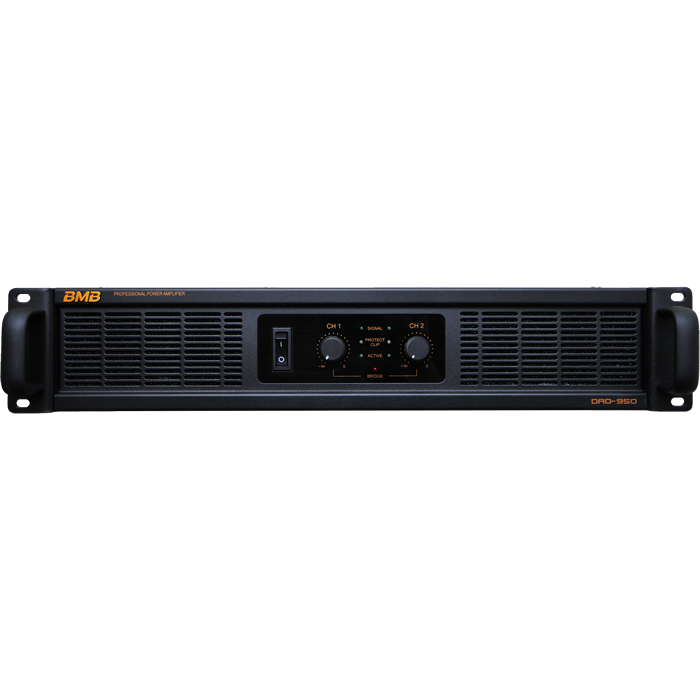 2 Channels 950W Professional Power Amplifier