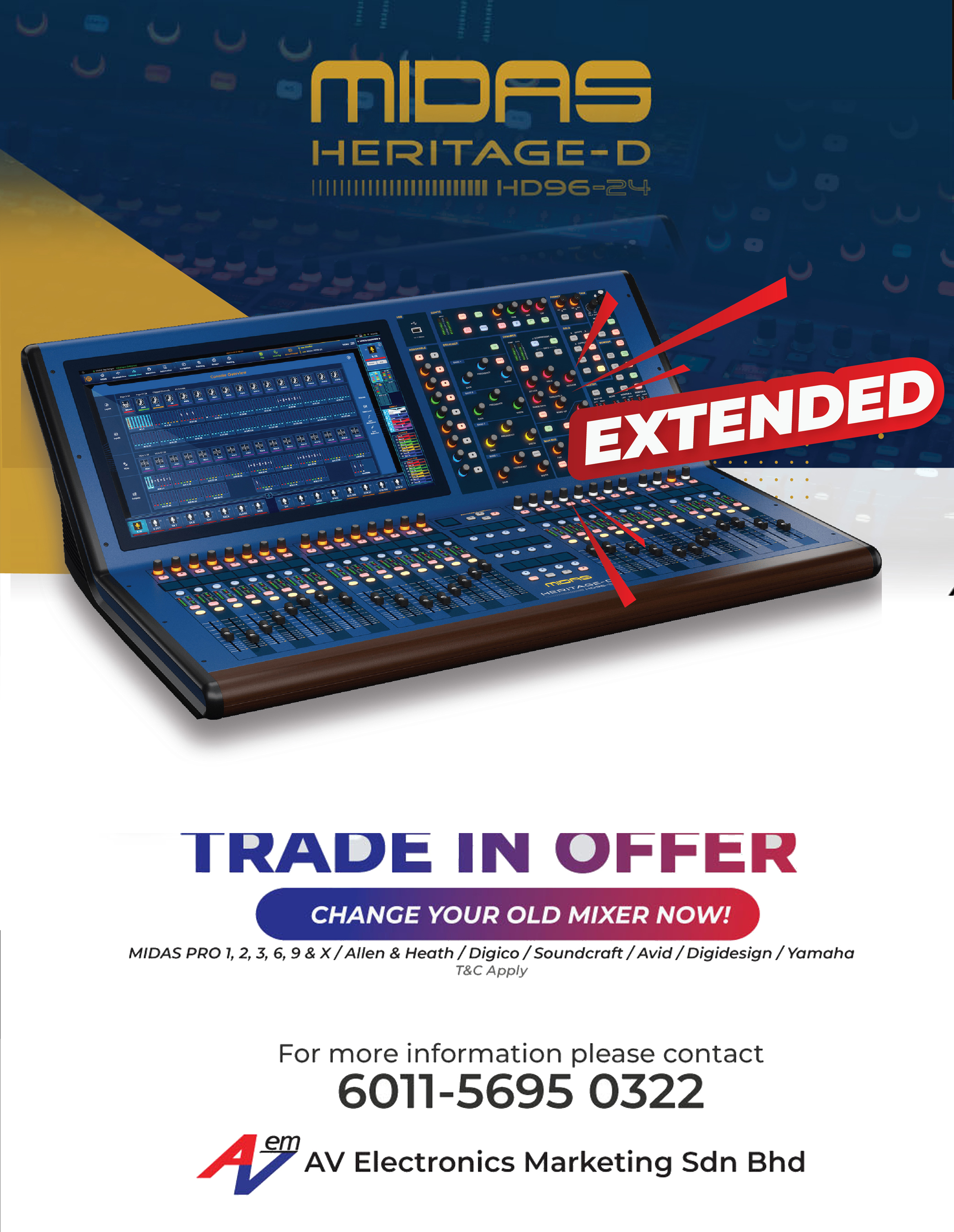MIDAS Heritage-D Trade In Offer